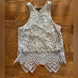 Express Lacey halter/tank top